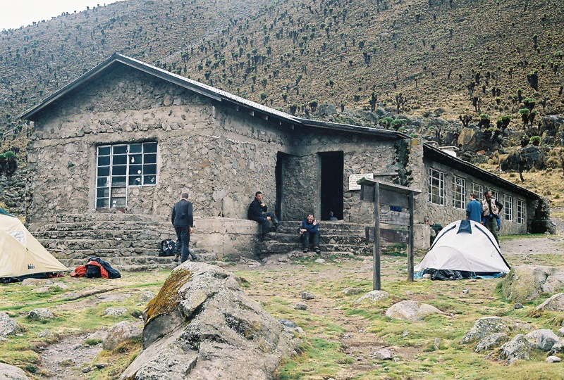 Mackinders Hut Camp accommodation during Mount Kenya climbing