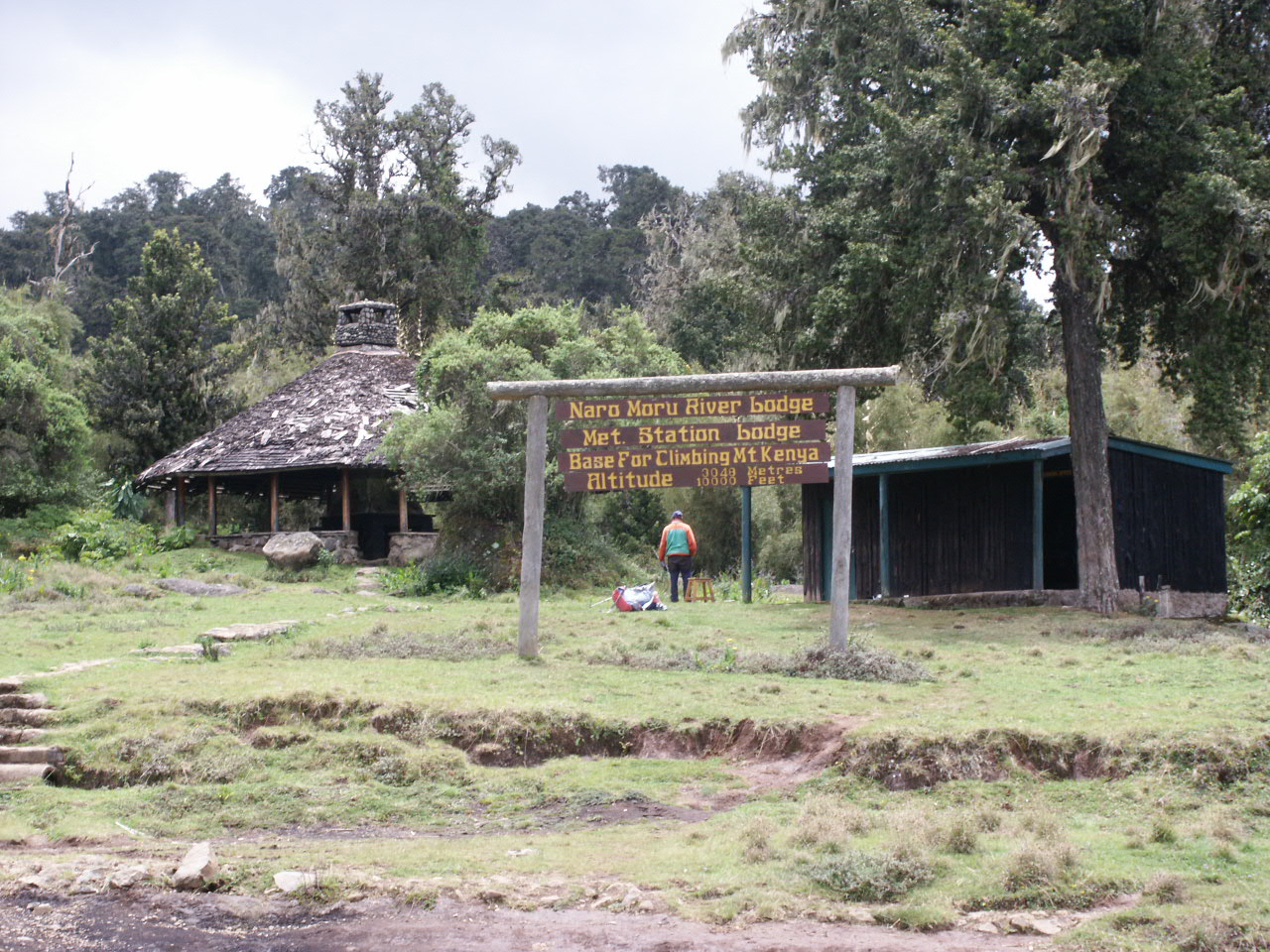 Meteorological Station Met Station Lodge Mount Kenya Naro Moru Route accommodation