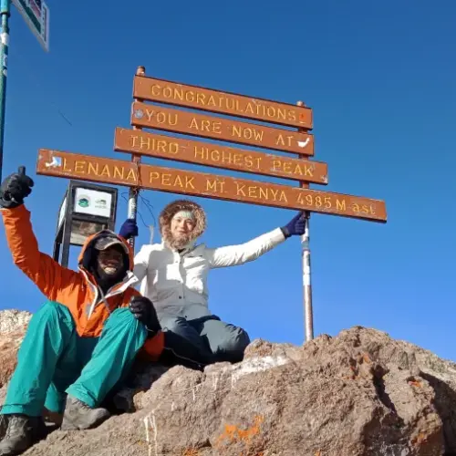 4-Day Mount Kenya Trip via Sirimon to Point Lenana & Naro Moru